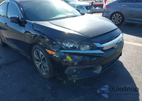 2017 Honda Civic Ex-L from USA, damaged, VIN 19XFC1F72HE015727